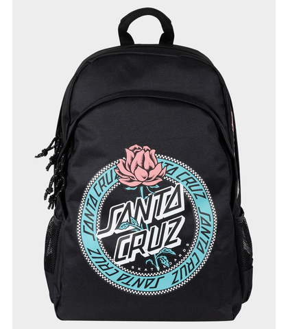 SANTA CRUZ ROSETTE RINGED TOWER BACKPACK - BLACK