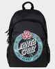 SANTA CRUZ ROSETTE RINGED TOWER BACKPACK - BLACK
