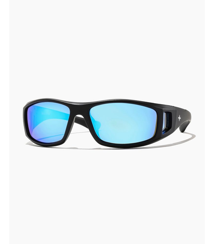 RITUAL DRAGSTER - MATTE BLACK / BLUE REFLECTIVE POLAR