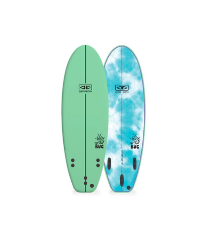 O&E BUG SOFTTOP SURFBOARD - 5'2 SPEARMENT