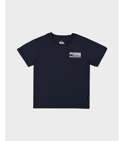 QUIKSILVER GROMS BOXED OUT S/S TEE - DARK NAVY