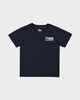 QUIKSILVER GROMS BOXED OUT S/S TEE - DARK NAVY