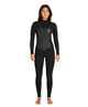 O'NEILL LADIES 3/2 BAHIA CHESTZIP STEAMER - BLACK