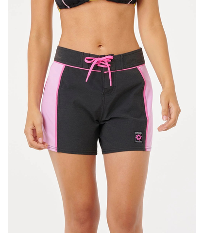 RIPCURL LADIES SG SPLICED 5 BOARDSHORT - BLACK