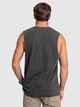 VOLCOM MENS WASH MUSCLE TEE - BLACK