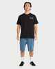 VOLCOM MENS FA DANIEL SHEPARD UNLOCKED S/S TEE - BLACK