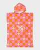 ROXY GIRLS STAY MAGICAL HOODED TOWEL - TANGERINE TIC TAC