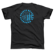 SQ WAINUI TEE - BLACK / BLUE