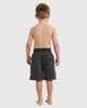 BILLABONG GROMS ALL DAY OVERDYE LAYBACK BOARDSHORT - WASHED BLACK