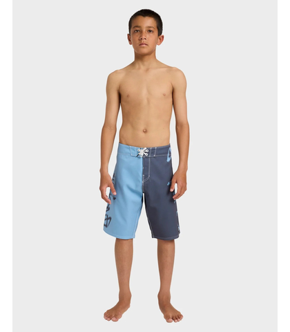 BILLABONG BOYS INVERTER PRO BOARDSHORT - OCEANA BLUE