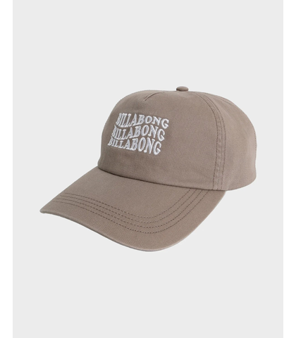 BILLABONG LADIES SURF HIGH SUN FADED CAP - MUSHROOM