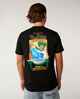 RIPCURL MENS EWG POSTER ART TEE - BLACK