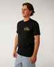 RIPCURL MENS EWG POSTER ART TEE - BLACK