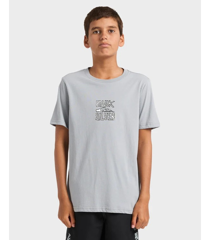 QUIKSILVER BOYS LO RES S/S TEE - QUARRY