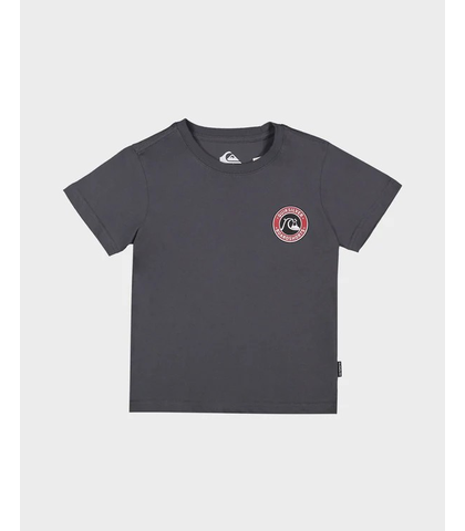 QUIKSILVER GROMS CLICKER MATE S/S TEE - IRON GATE