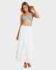 BILLABONG LADIES HIGH TIDES MAXI SKIRT - WHITE