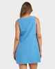BILLABONG LADIES SUNSET BLISS MINI DRESS - TIDAL BLUE