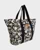BILLABONG LADIES POPPINS PLAYA TOTE BAG - BLACK / WHITE