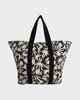 BILLABONG LADIES POPPINS PLAYA TOTE BAG - BLACK / WHITE