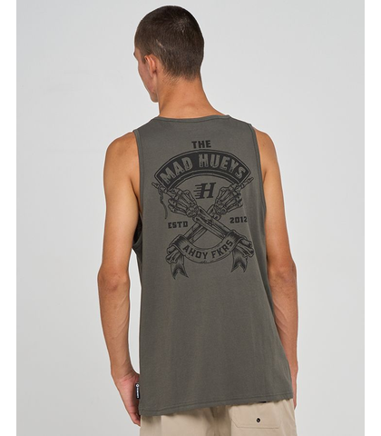 MAD HUEYS FKRS AHOY TANK - CHARCOAL