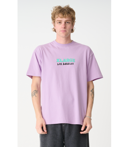 XLARGE ICE CREAM S/S TE E- LIGHT PURPLE