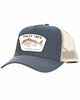 SALTY CREW MENS SNAPPER 5 PANEL RETRO TRUCKER CAP - STORM