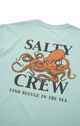 SALTY CREW MENS INK SLING S/S TEE - MACKERAL