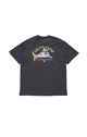 SALTY CREW MENS LURKING S/S TEE - COAL