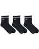 SALTY CREW MENS APLHA SOCK 3 PACK - BLACK