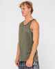 RUSTY MENS BOXED OUT TANK - SAVANA