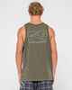RUSTY MENS BOXED OUT TANK - SAVANA