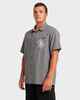 BILLABONG MENS MOGUL S/S DRESS SHIRT - RAVEN