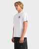 QUIKSILVER MENS HIGH SEAS S/S TEE - WHITE