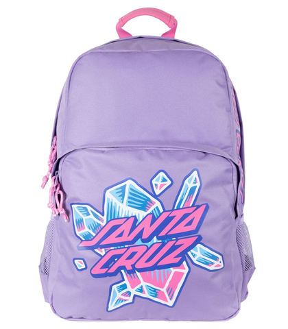 SANTA CRUZ GIRLS CRYSTAL STACK BACKPACK - LAVENDER