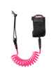 CREATURES ICON COILED WRIST LEASH - PINK / BLACK