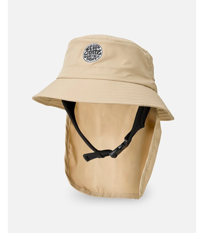 RIPCURL MENS SURF SERIES BUCKET HAT - KHAKI