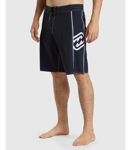 BILLABONG MENS D BAH 2.0 PRO BOARDSHORT - BLACK / WHITE