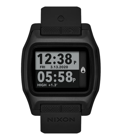 NIXON HIGH TIDE WATCH -  ALL BLACK