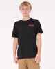 RIPCURL BOYS SHREDDING TEE - BLACK