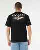 RIPCURL MENS FADED OUT TEE - BLACK