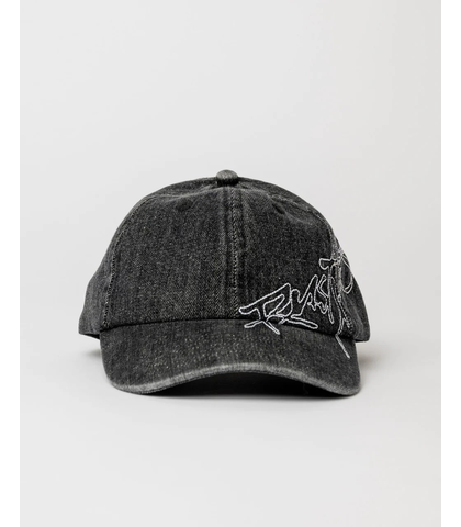 RUSTY MENS HOODUS 6 PANRL CAP - BLK