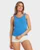 BILLABONG LADIES ALL DAY ME KNIT TANK - TIDAL BLUE