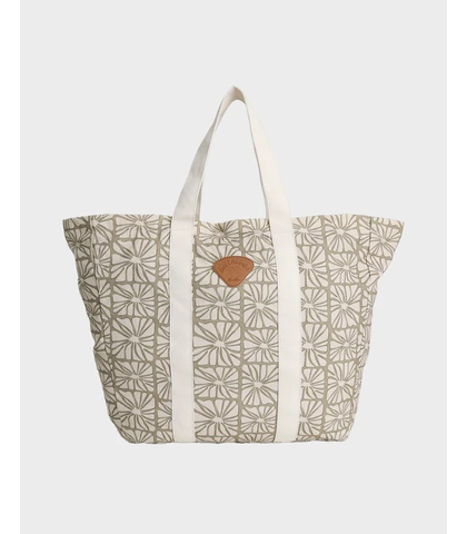 BILLABONG LADIES POPPINS PLAYA  TOTE - GREEN ASH