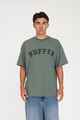 HUFFER MENS BLOCK TEE - BOLDE - SAGE LEAF