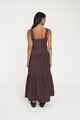 HUFFER LADIES FREIDA MAXI DRESS - CESTNUT