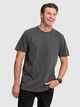 VOLCOM MENS AUS WASH S/S TEE - BLACK