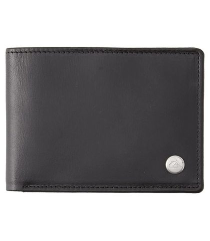 QUIKSILVER MENS MACK 2 WALLET - BLACK 