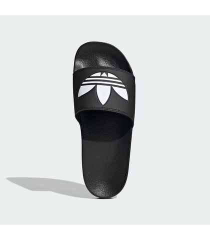 ADIDAS ADILETTE - BLACK / WHITE / BLACK