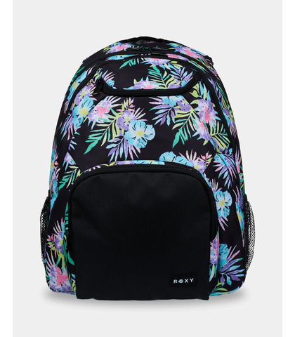 ROXY LADIES SHADOW SWELL PRINTED BACKPACK - ANTHRACITE AQUARELLA