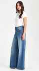 JUNK FOOD JEANS - MARIO SUPER WIDE LEG JEAN - BLUE